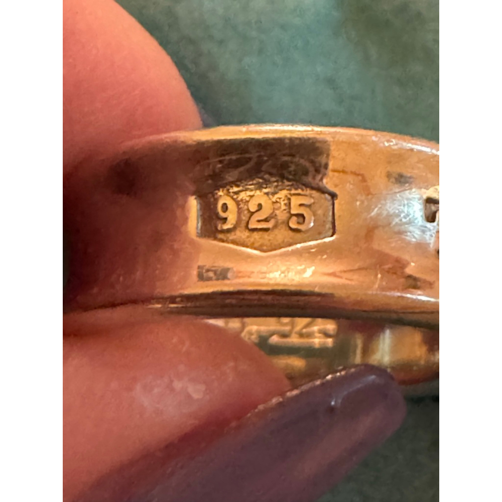 Authentic Tiffany & Co. Silver Band Ring 4.75 - Picture 3 of 7
